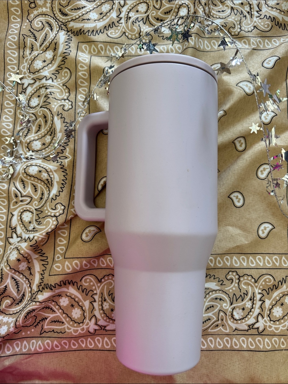 40 oz hydro jug tumbler in Lilac - Picture 3 of 4